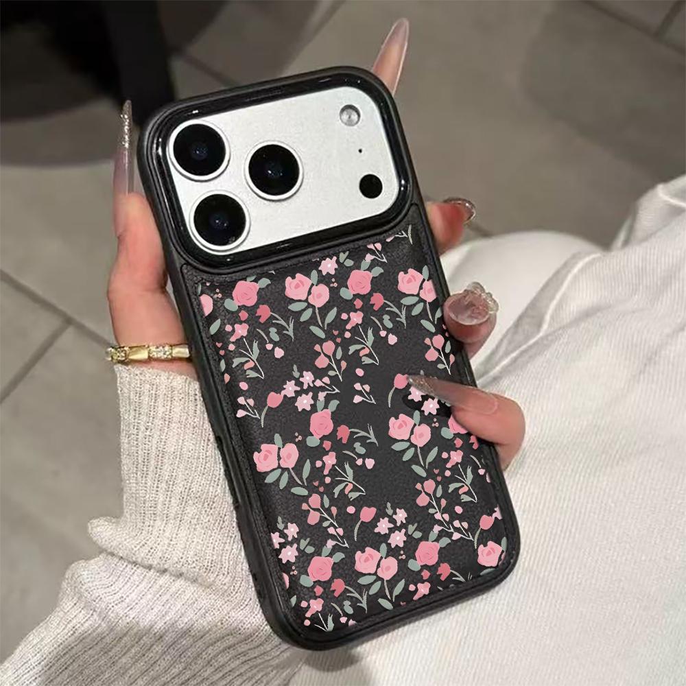 Blue Premium Flower Phone Case For IPhone 17 17Air 16 15 Case For IPhone 11 13 12 14 Pro Max 16 15 14 Plus Cover Case Funda