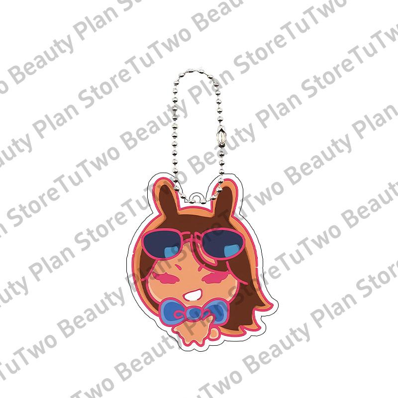 Q-Version Anime Cartoon ALIEN STAGE Acryl Schlüsselanhänger Kreativ MIZI SUA TILL Auto Rucksack Anhänger Charm Schmuck Fan Geschenke Spielzeug