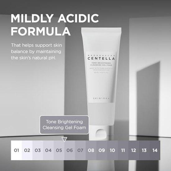 SKIN1004 Tone-Brightening Cleansing Gel Foam 125ml /