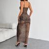 European & American Leopard Print Lace Camisole Dress - Sexy Women's Hot Girl Style
