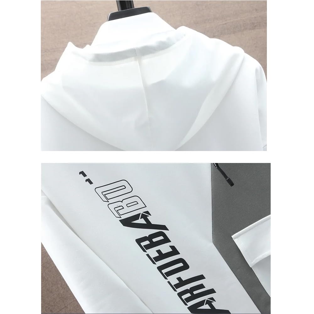 GUTHONG Sweatshirt and Hoodie Long Tracksuit for Men and Casual Training Running Size L Set, Sleeve, Fall/Winter Wear, Loungewear, Women, Wear, Wear,