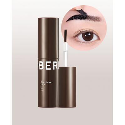 [02 Dark Brown] Berrisom Brow Tattoo Pack