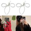 Bowknot Phone Charm Strap Keychain Phone Lanyard String Women Bag Pendant Gift