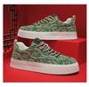 Summer large size shoes new breathable canvas shoes sports and leisure low-top shoes printed shoes