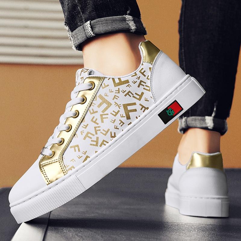 

Board shoes men s spring men s shoes 2025 new leather trendy shoes student versatile niche Korean version casual leather shoes 44