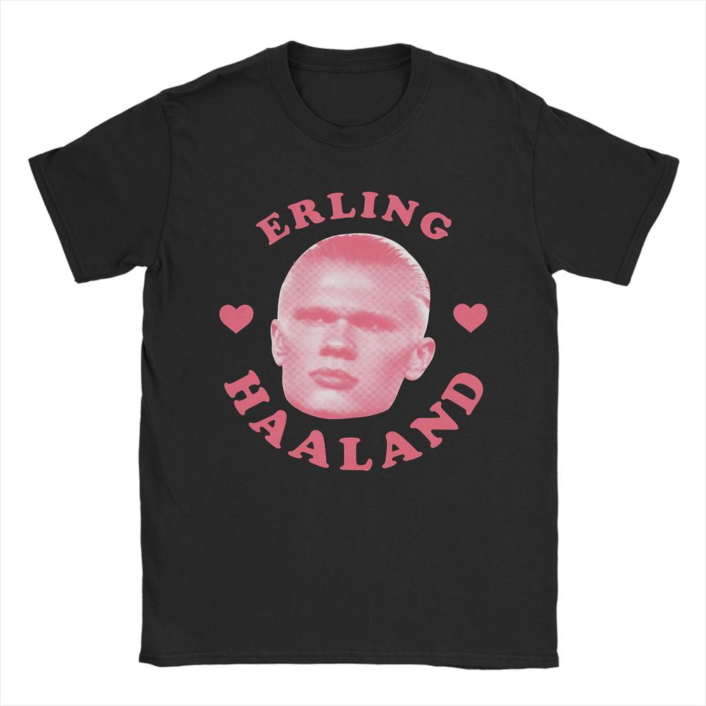 Amazing Haalands Norway Football Tshirts Unisex Unisex Crew Neck Cotton T Shirts Short Sleeve Tees 6xl Clothes