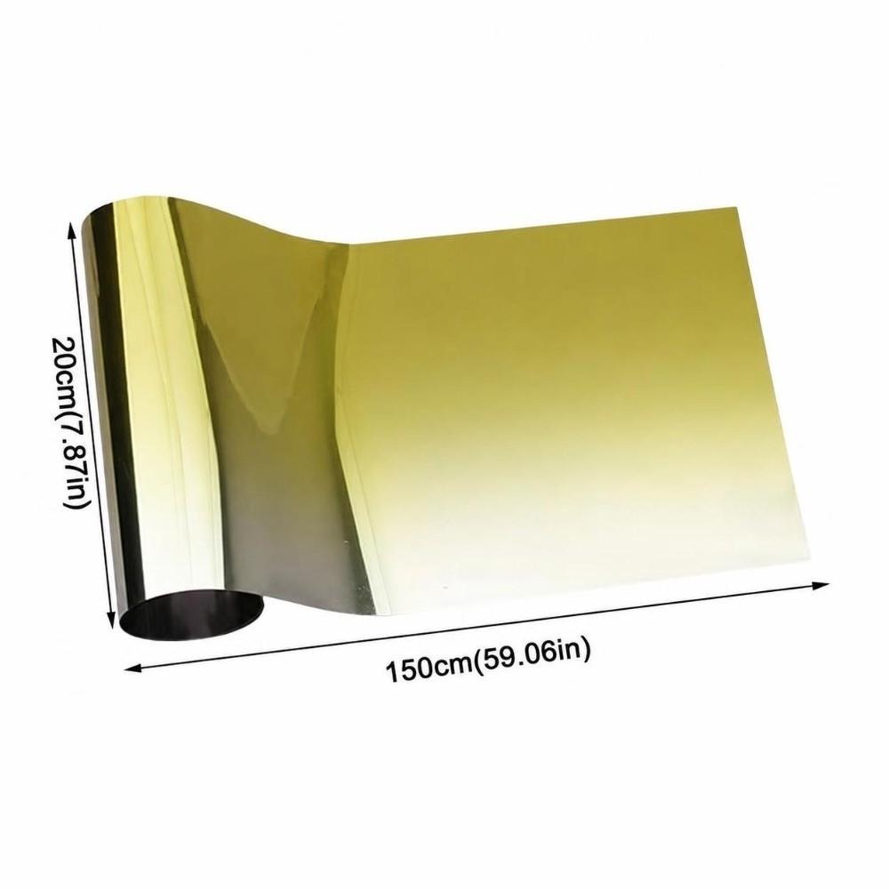 Iridescent Chameleon Windshield Film Heat Insulation Windshield Banner Car Sun Visor Strip