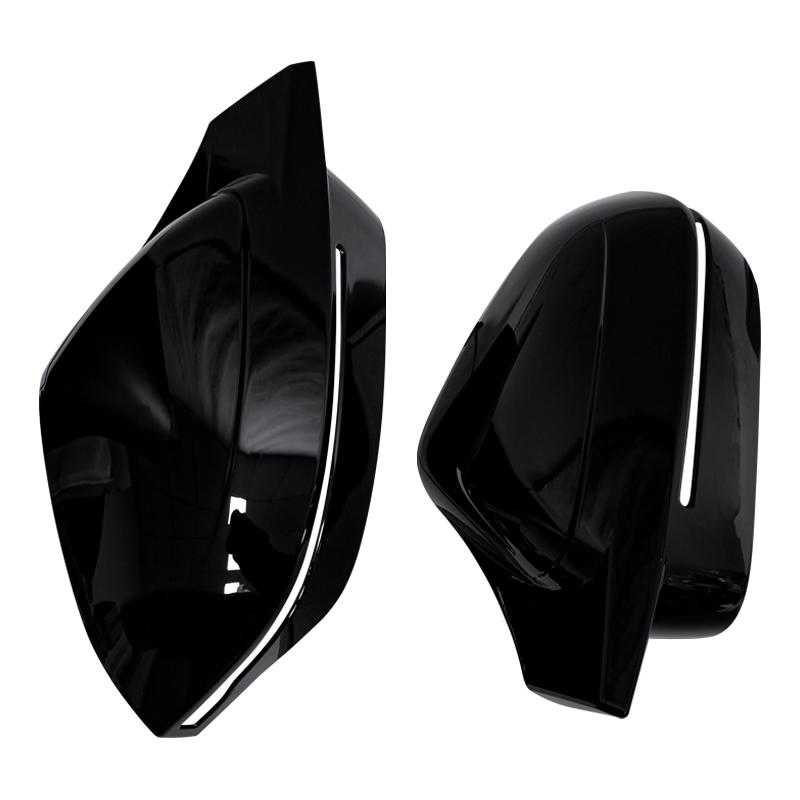 Rearview Mirror Cover Cap Carbon Fiber / Black for BMW 5 7 I5 I7 Series G60 G61 G68 G70 M3 G90 Car Accessorie