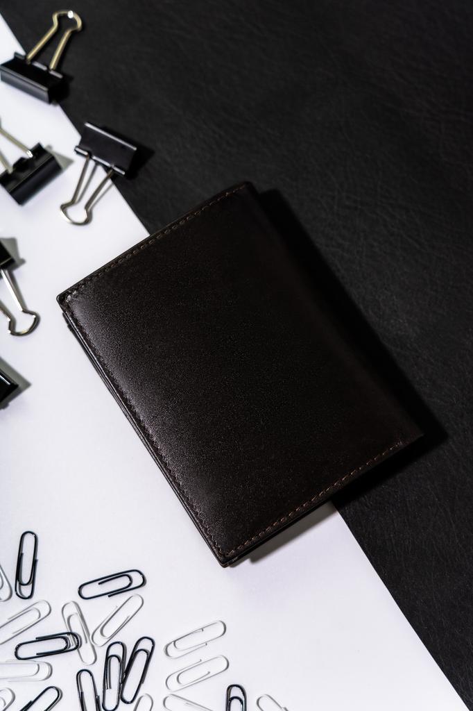 Men's leather wallet N575-RVT-3234 D.Brown