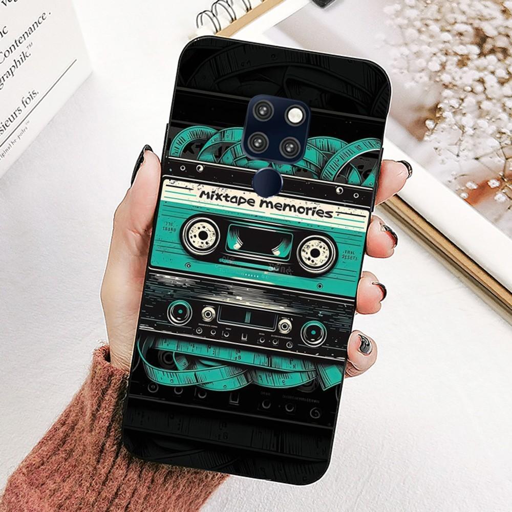 

Cassette Tape Retro Style Phone Case For Huawei Mate 10 20 30 40 50 Lite Pro Nova 3 3i 5 6 SE 7 Pro 7SE Huawei Mate50Pro