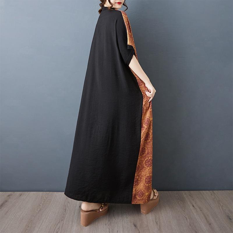 Women's Striped Short Sleeve Shirt Dress