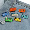 Japanese Creative Personality Pokémon Brooch Pokémon Brooch Pikachu Fire-breathing Dragon Squirtle