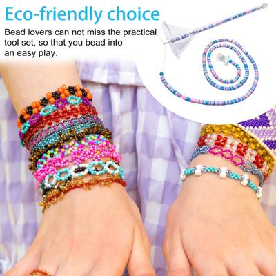 Beading Funnel Tool Kit Quick Assembly Widely Used Clay Bead Funnels Beading Tools Jewelry Making Accessories