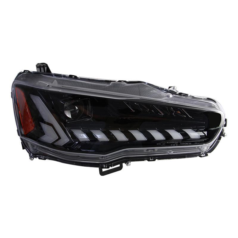 

Подходит для Mitsubishi Lancer 09-16: Светодиодная фара EVO Modified с ДХО и последовательным указателем поворота