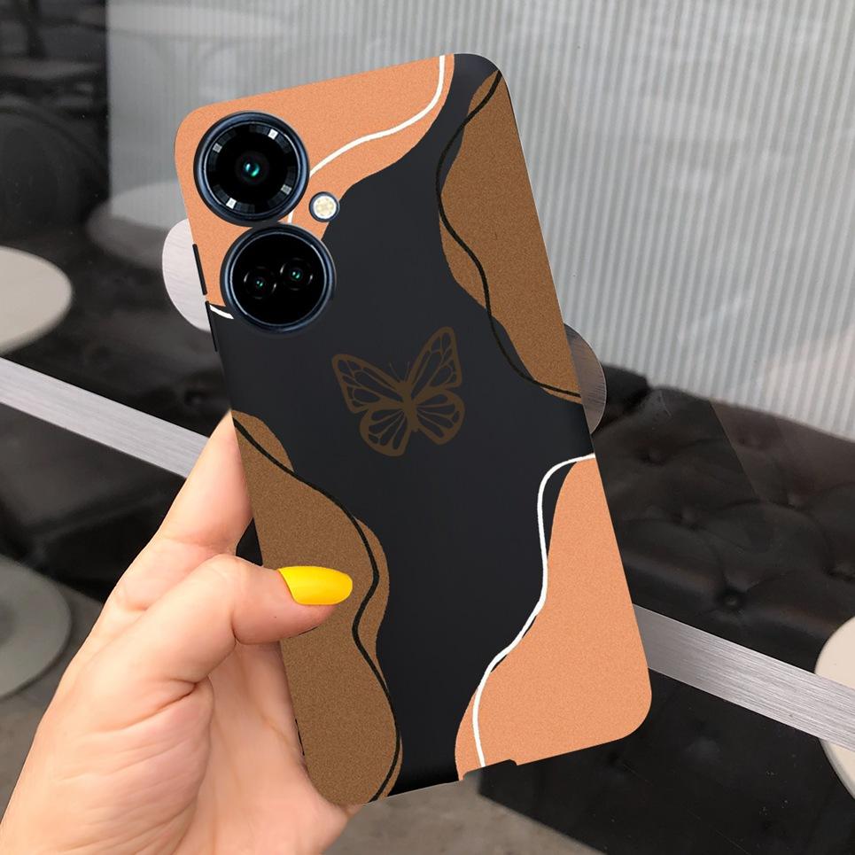 For TECNO Camon 19 Neo Case Cartoon Boy Child Fashion Phone Case Back Cover For Tecno Camon 19 Pro Camon19 Matte Soft Bumper Bag