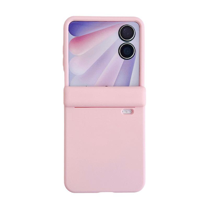 Honor Magic V Flip2 Magnetic Center Shaft Drop-Proof Case: Foldable Solid Color PC Hard Cover