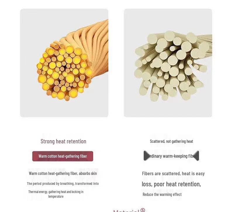 High-Waisted Heating Fleece Leggings - 2025 Slimming, Double Brushed, Elastic for Autumn/Winter