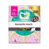 Erya Ultra-Thin Sanitary Napkins - Zero Touch, 25cm, 8-Pack