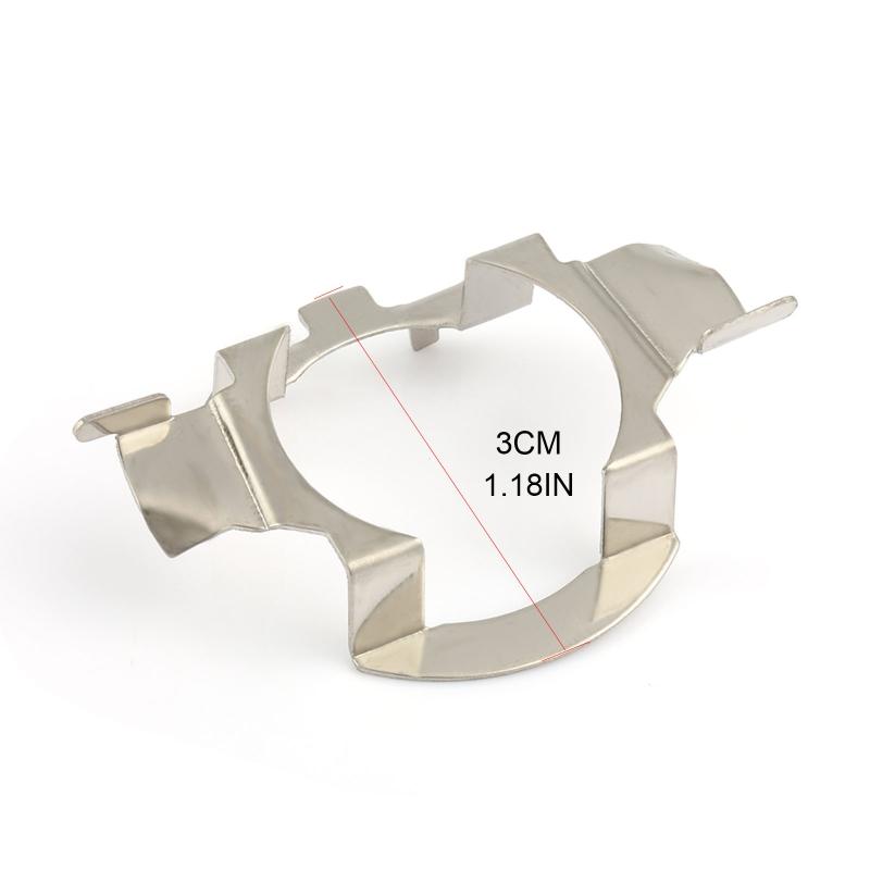 H1 for D2 H7 LED Headlight Bulbs Bracket Base Adapters for VW-Volkswagen - 5 Series X5 Golf  Qashqai