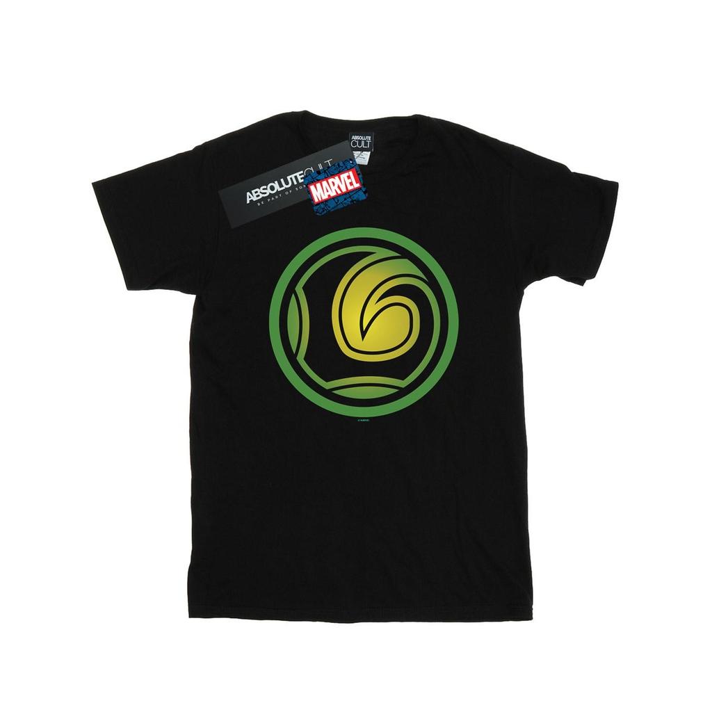 Marvel Mens Loki Symbol T-Shirt