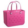 Eva Beach Bag Hole Bag Portable Handbag Waterproof Travel Bag Washable Suitable For Sports Beach Swimming Pool