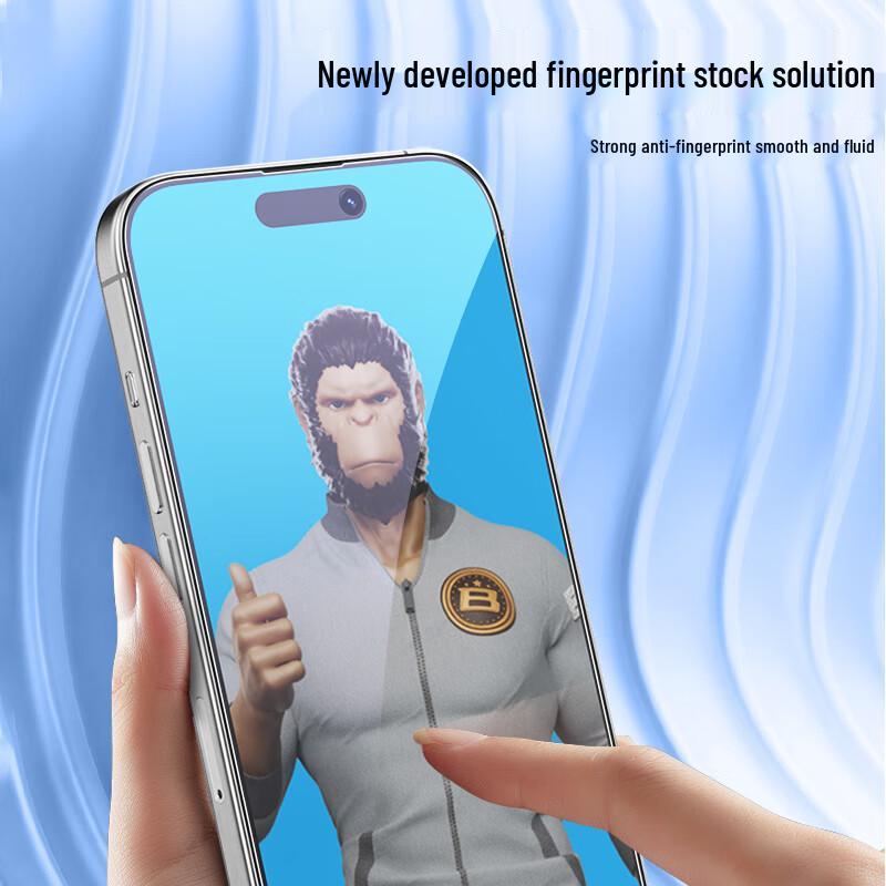 BLUEO Tempered Glass Screen Protector for Apple iPhone