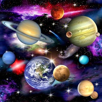 Vollständiges 5D DIY Diamantmalerei Planet Diamantstickerei Vollständiger Kreuzstich Heimdekoration Handgemachtes Geschenk