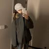 Tooling wind Parker cotton clothes winter new warm thickened detachable loose cotton clothes jacket
