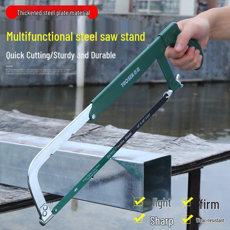 Multi-Purpose Small Handmade Hacksaw for Metal and Wood