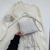 Seaside Beach Straw Bag Women's Vintage Woven Shoulder Bag Tassel Hollow Crossbody Bag