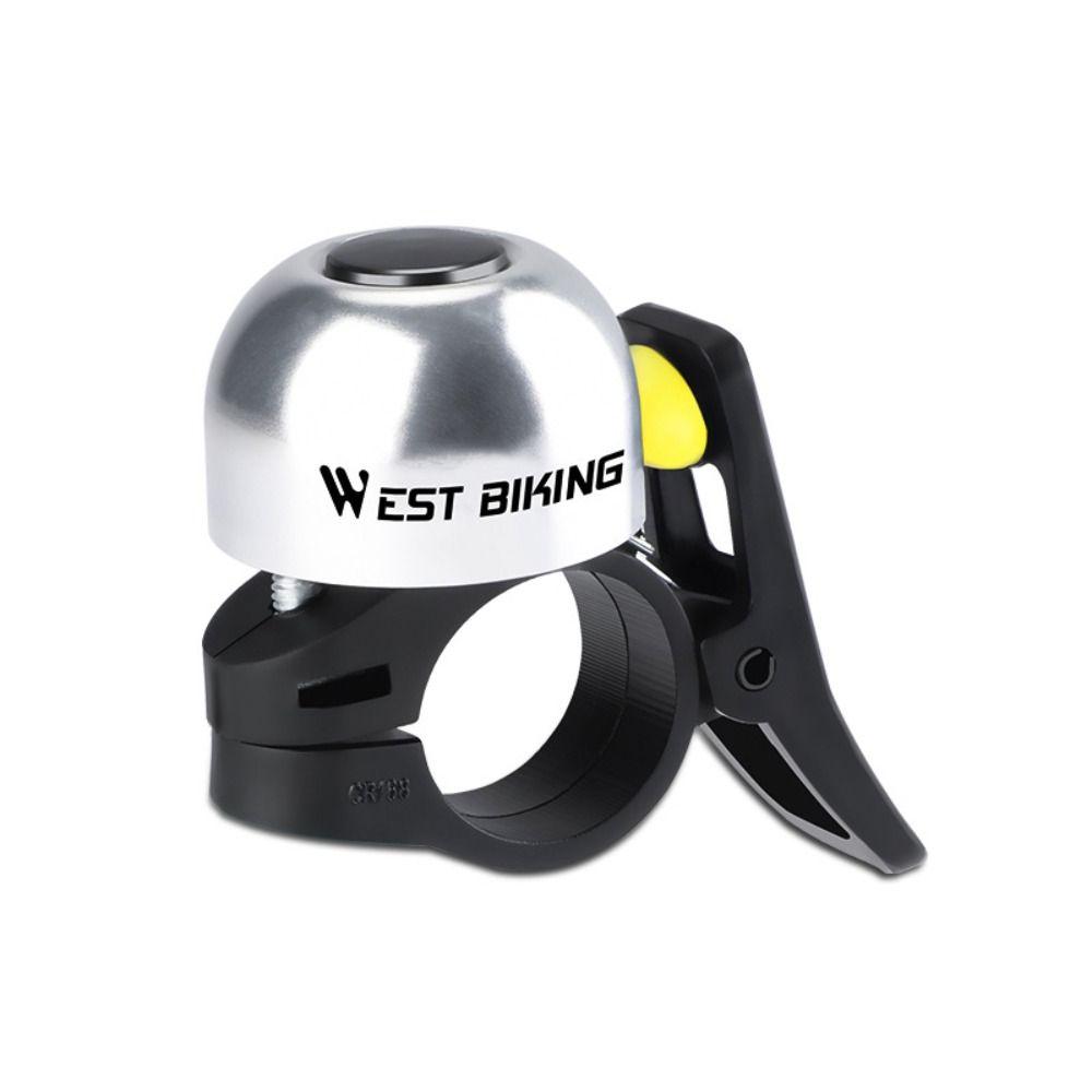 Waterproof Cycling Bicycle Handlebar Ring Aluminum Alloy Bicycle Thumb Bell  Commuting