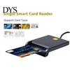 Card Reader Adapter 1 Set Intelligent Identification SM/C/ID/SD Accurate Reading with LED Memory Light Support Touch Chip Operations Smart Office