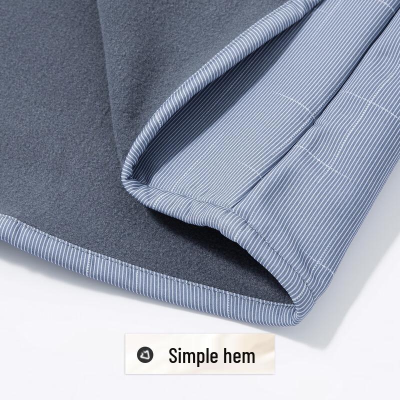 Men's Thermal Lined Long-Sleeve Stripe Shirt