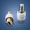 6xCeramic E14 to G9 Adapter Converter for Home Fixtures, Heat Resistant up 100°C with 5A Rated