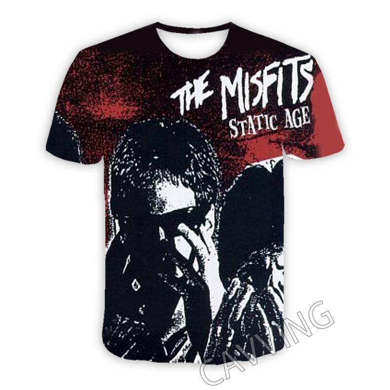 The Misfits Casual 3D Print T Shirt Women Men Summer O-neck Short Sleeve Fashion Tshirt Graphic Tees Cosplay Costume Tees