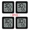 4pcs Digital Thermometer Hygrometer Indoor Mini Temperature LCD Electronic Monitor Hygrometer Outdoor Room Baby