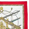 HERMES Diane Carre 90 scarf white Women used