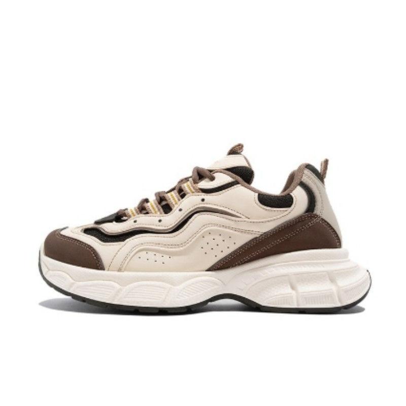 Pin Dad Shoes Women's 2025 New Autumn and Winter Platform Versatile Women's Shoes Heightening Casual Shoes Mesh Breathable Sneakers