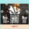 Removable Santa Claus Window Door Wall Sticker Vinyl Decal Art With Premium Quality Materials