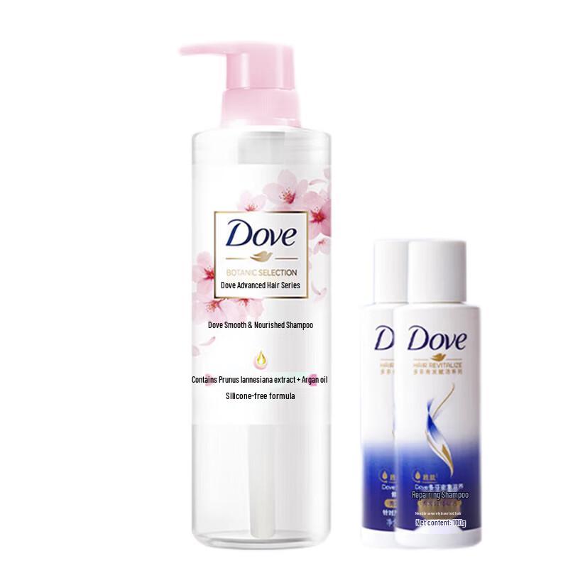 Dove Botanical Smooth & Moisturizing Shampoo (Cherry Blossom)