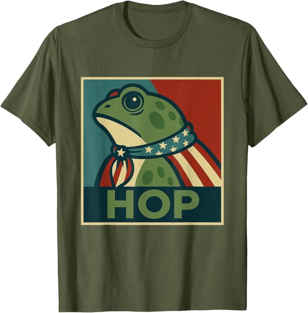 

Funny Portland Frog Hop Design - Portland Frog Hop T-Shirt 2XL