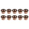 1pcs Copper Exhaust Nuts M8 Copper-plated Heads Stud Locked Nuts Copper Bolts Screws Bolt Screws Turbo Exhaust Stud Hex