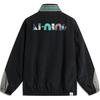 Li-Ning Sports Lifestyle Series Color Block Zipper Stand Collar Comfortable Breathable Loose Sports Windbreaker Unisex Outerwear AFDUC13-3