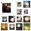 Decorative Ball Table Lamp Bedside Nightlight Girls Ins Gift Atmosphere Lamp Romantic Warm Children's Room Desk Bedroom Floor La
