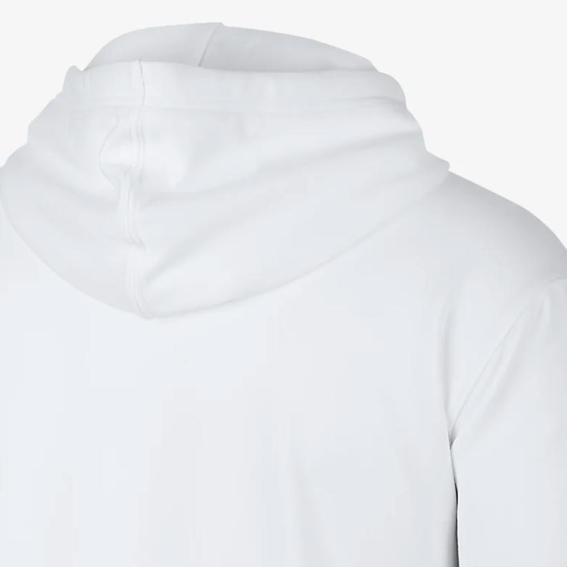 Nike Durant Hooded Short-Sleeve Sweatshirt Men Tops White AT3190-100