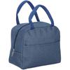 Insulated Lunch Bag Thermal Cooler Box 21x10x23cm Blue Picnic Food Container Keep Fresh