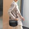 Sommer Einfarbig Kleine Fashion Echtes Leder Umhängetaschen für Frauen Designer Damen Sattel Taschen Schulter Messenger Tasche sac ein haupt