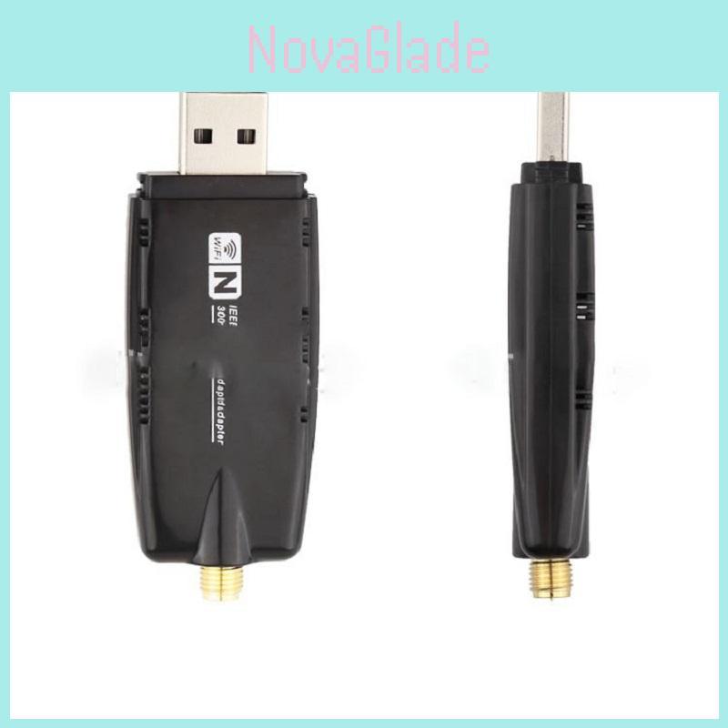 Wireless 300mbps Usb Wifi Adapter Dongle Network Lan Card 80211bgn W Antenn
