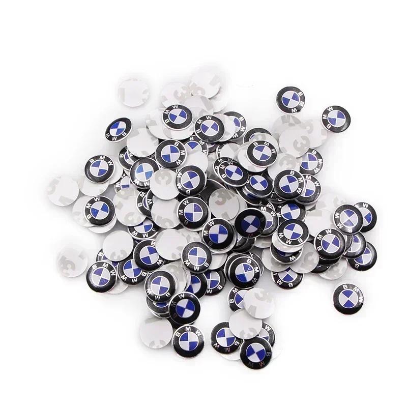 

X4 X5 X6 2025 2025 Автомобиль Для BMW 50 ШТ 14мм Автомобильный значок Эмблема автомобиля Наклейка на ключ автомобиля Декоративная наклейка Для Bmw e46 e90 e60 e39 f30 e36 f