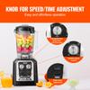 VEVOR Professional Blender, Commercial Countertop Blenders, 68 Oz Plastic Jar Blender Combo, Stainless Steel 3 Functions Blender, for Frozen Drinks